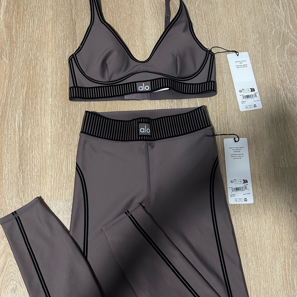 Alo airlift set in new color Rasinette